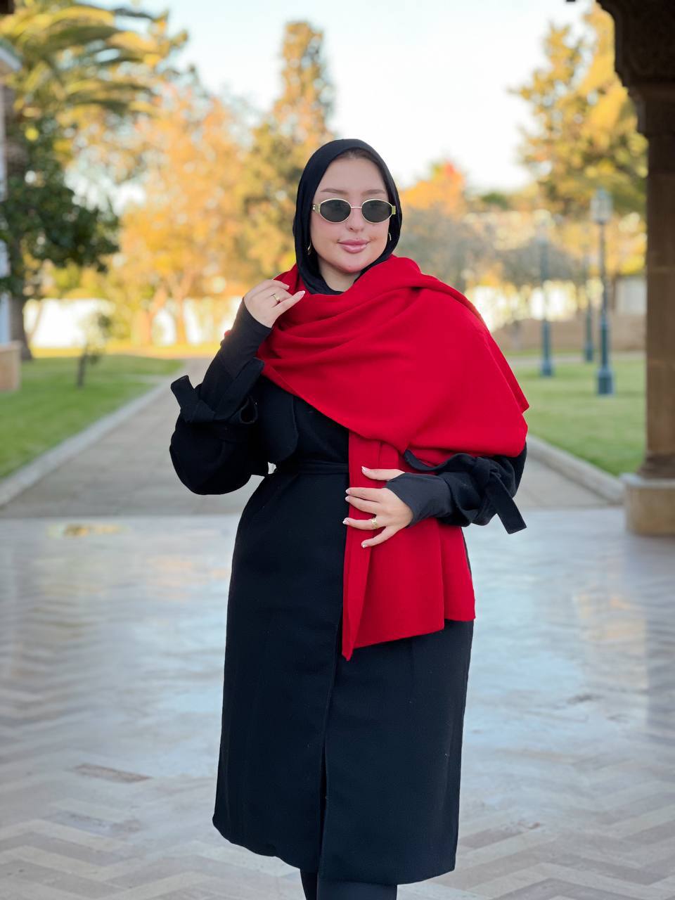 وشاح ميكاسا – دافي وأنيق ❤️