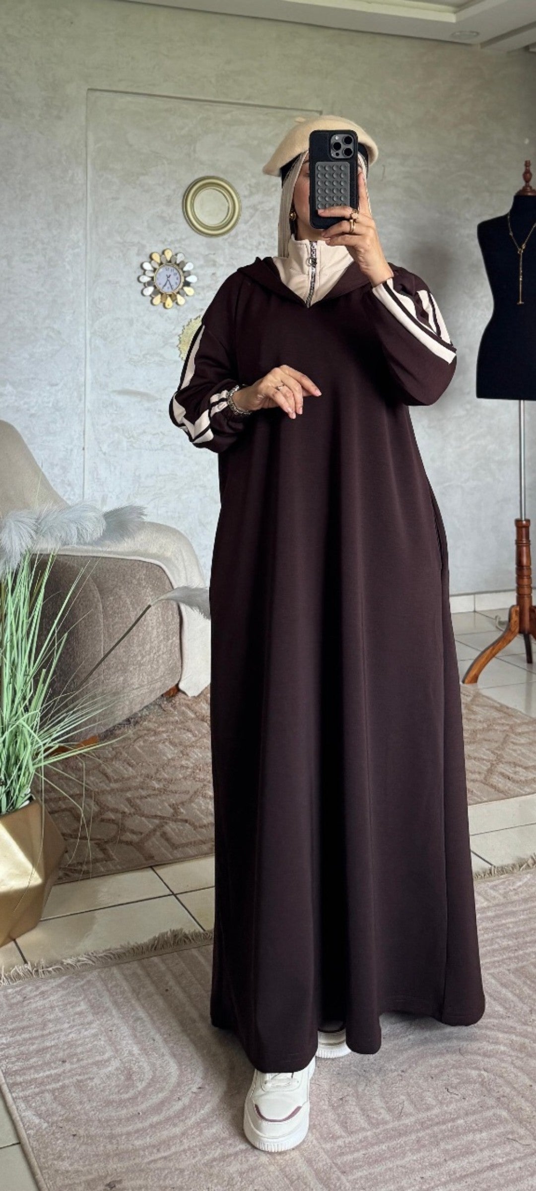 جلابة سبور بالقب – مريحة ودافية 🤍