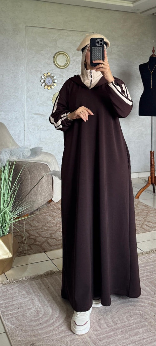 جلابة سبور بالقب – مريحة ودافية 🤍