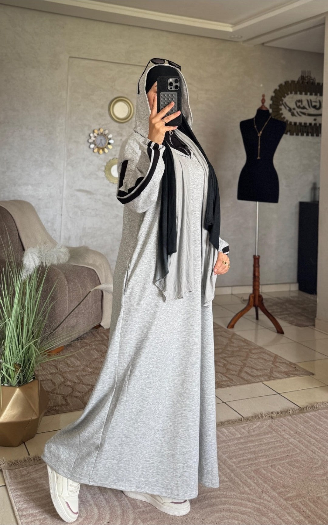 جلابة سبور بالقب – مريحة ودافية 🤍