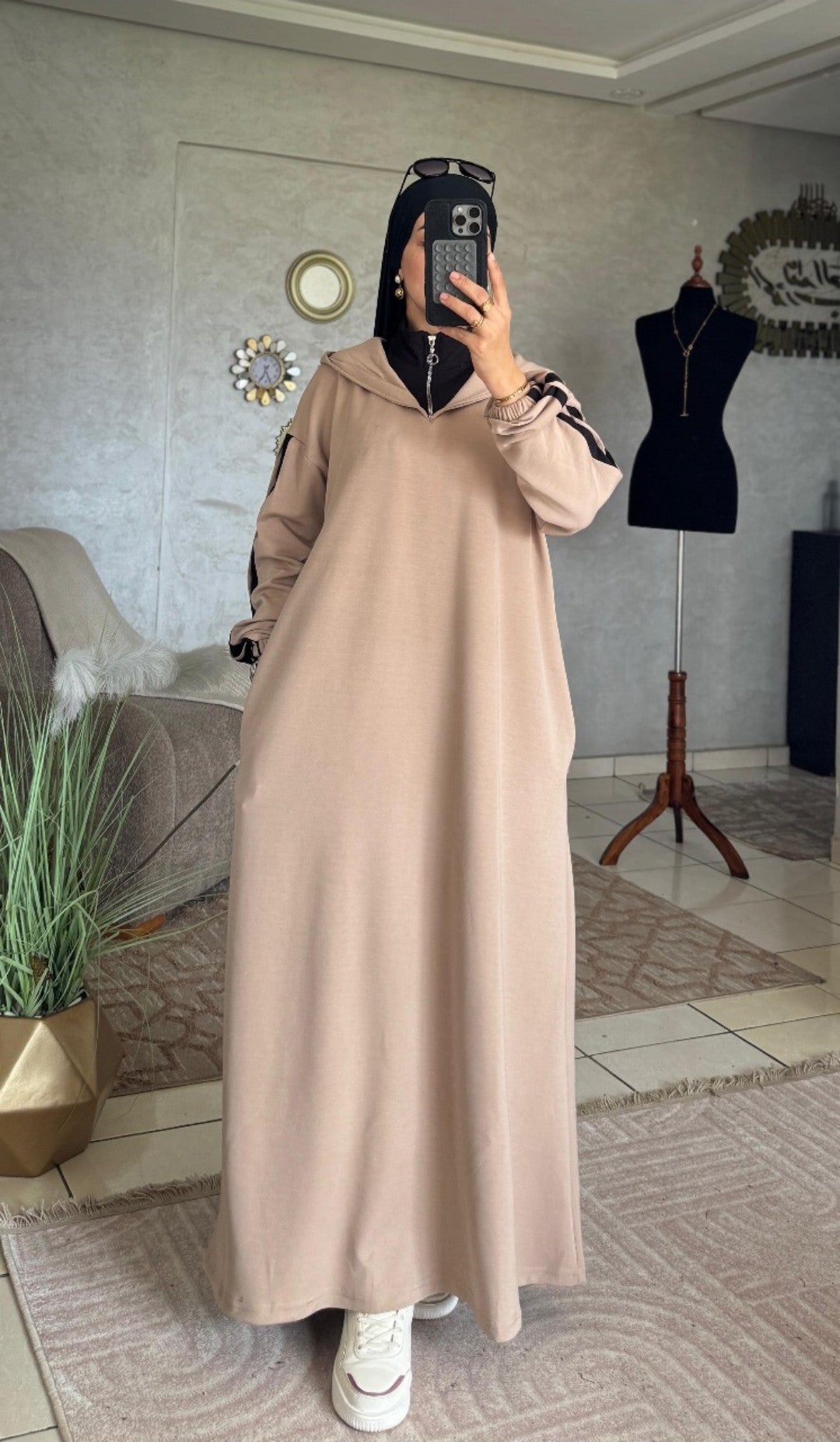 جلابة سبور بالقب – مريحة ودافية 🤍